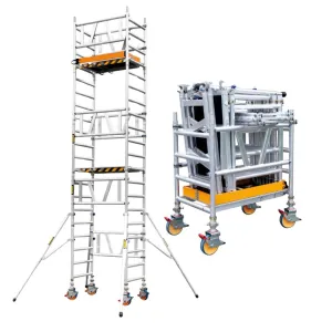 Alum Mini Scaffolding (Platform : 3.3m) Working Height 5.3m With Assy | Model : L-XG178MINI-4.3M