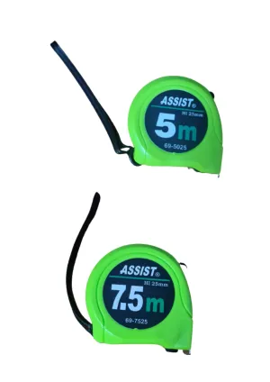 Assist 5.0/7.5M Measuring Tape (7525) | Model : MT2-AS