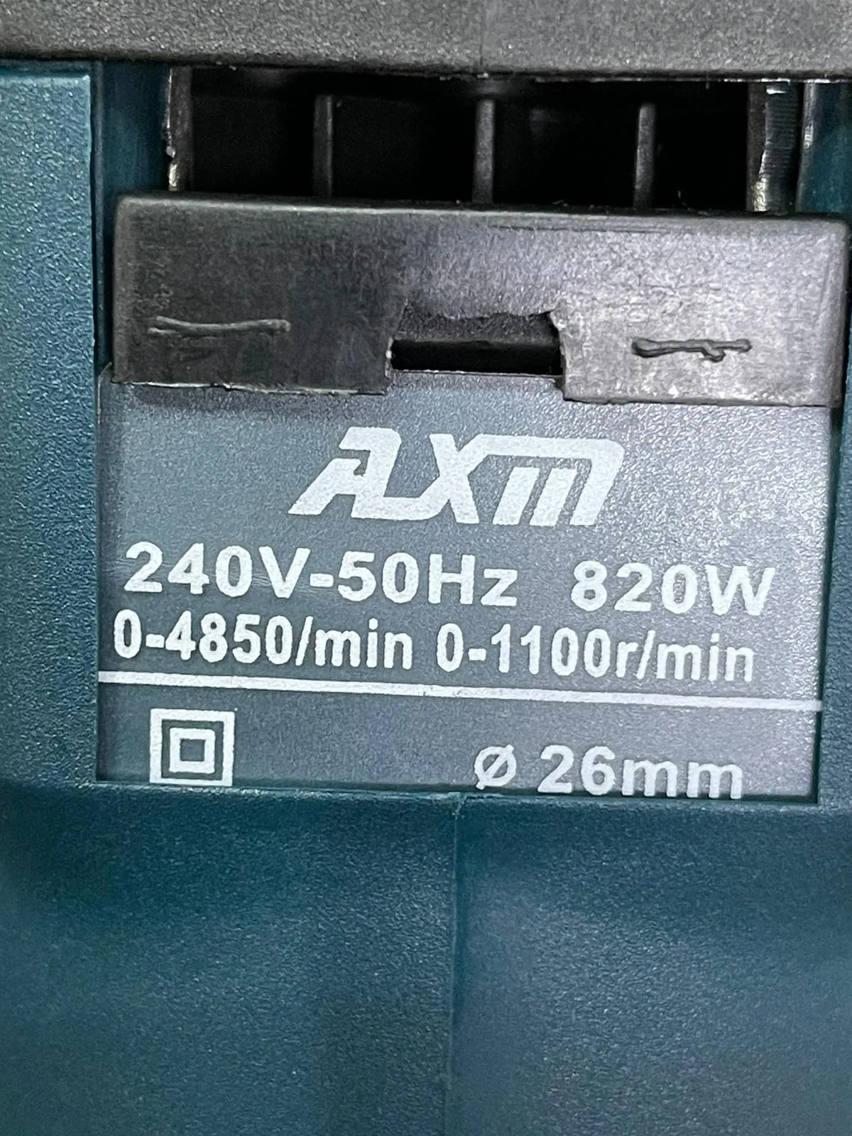Axm 230/240 v 4.000 bpm Rotary Drill Z1A-Hb-2607Sre | Model : Z1A-HB-2607SRE