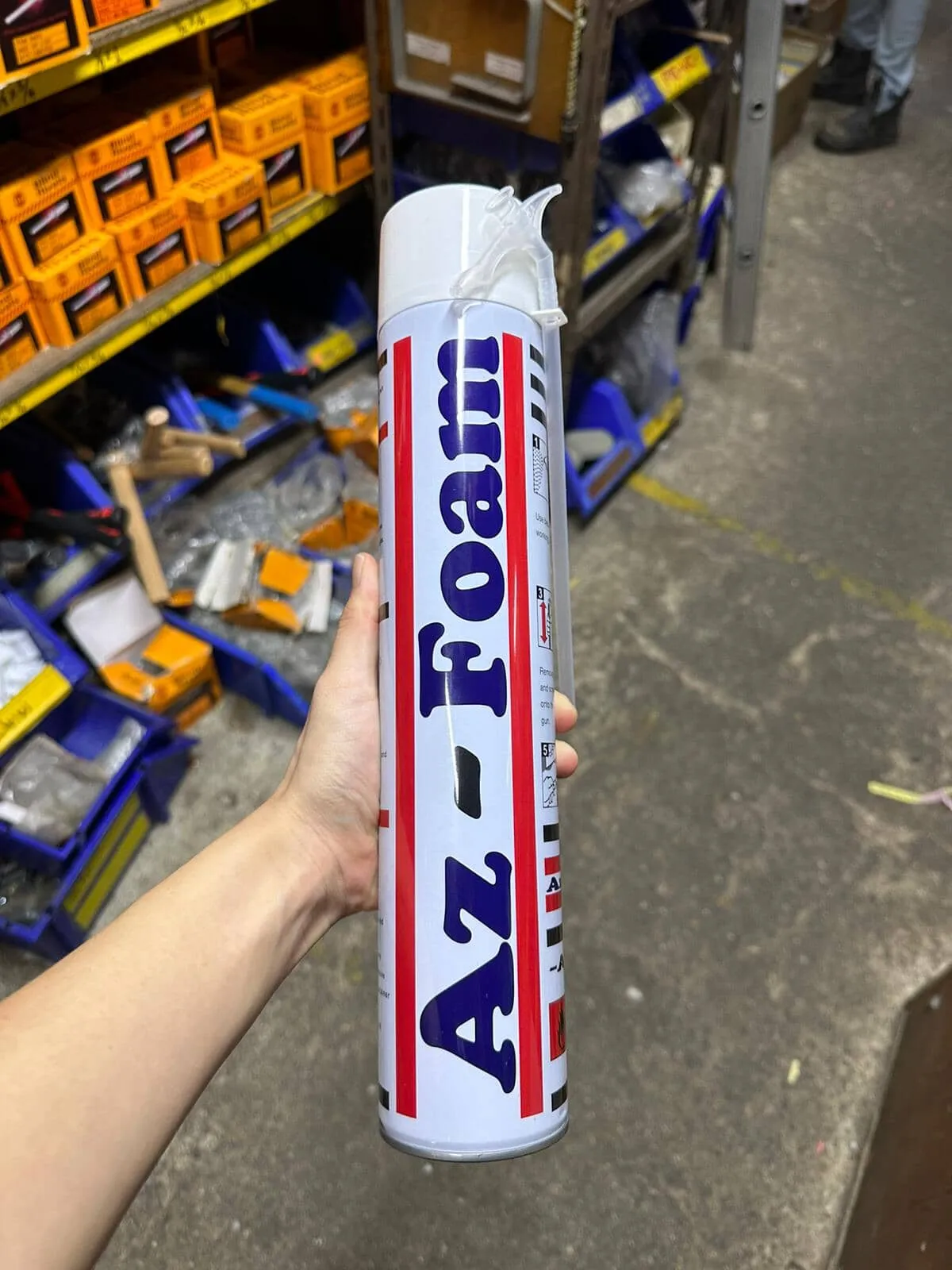 AZ Pu Foam 750ml (Manual Type)