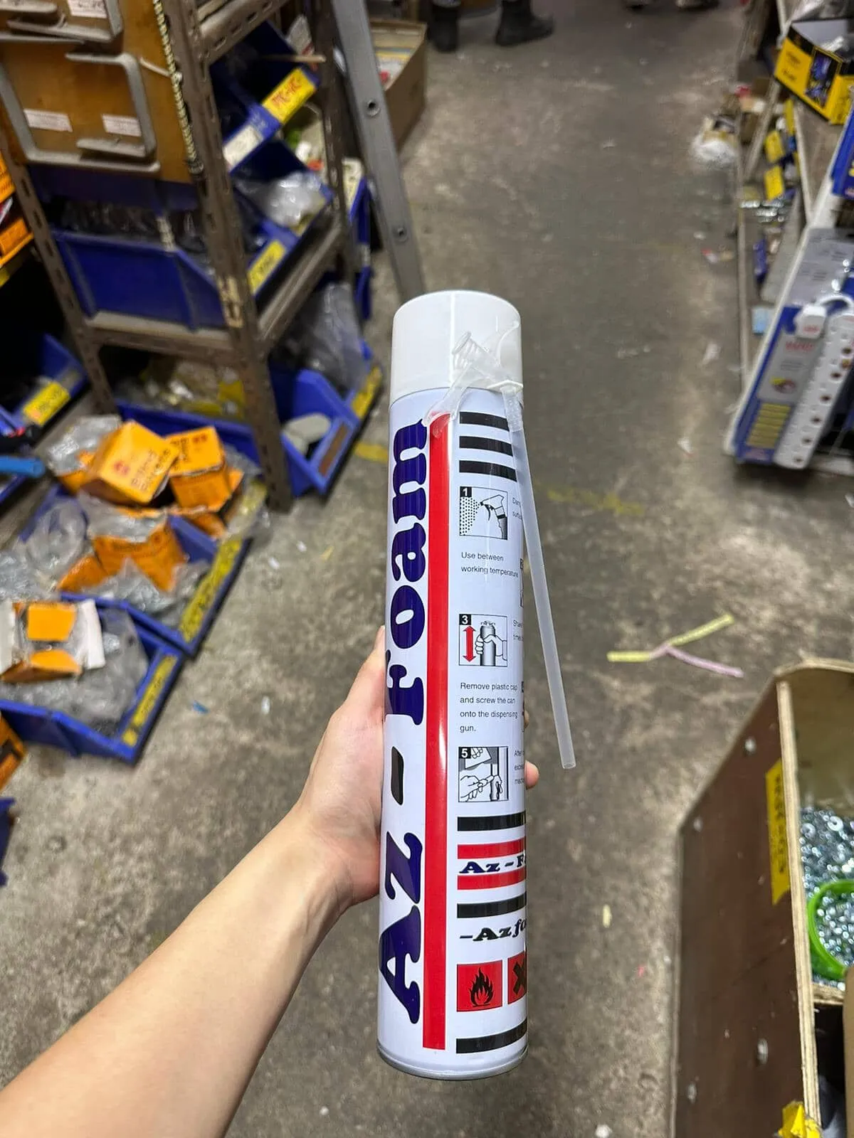 AZ Pu Foam 750ml (Manual Type)