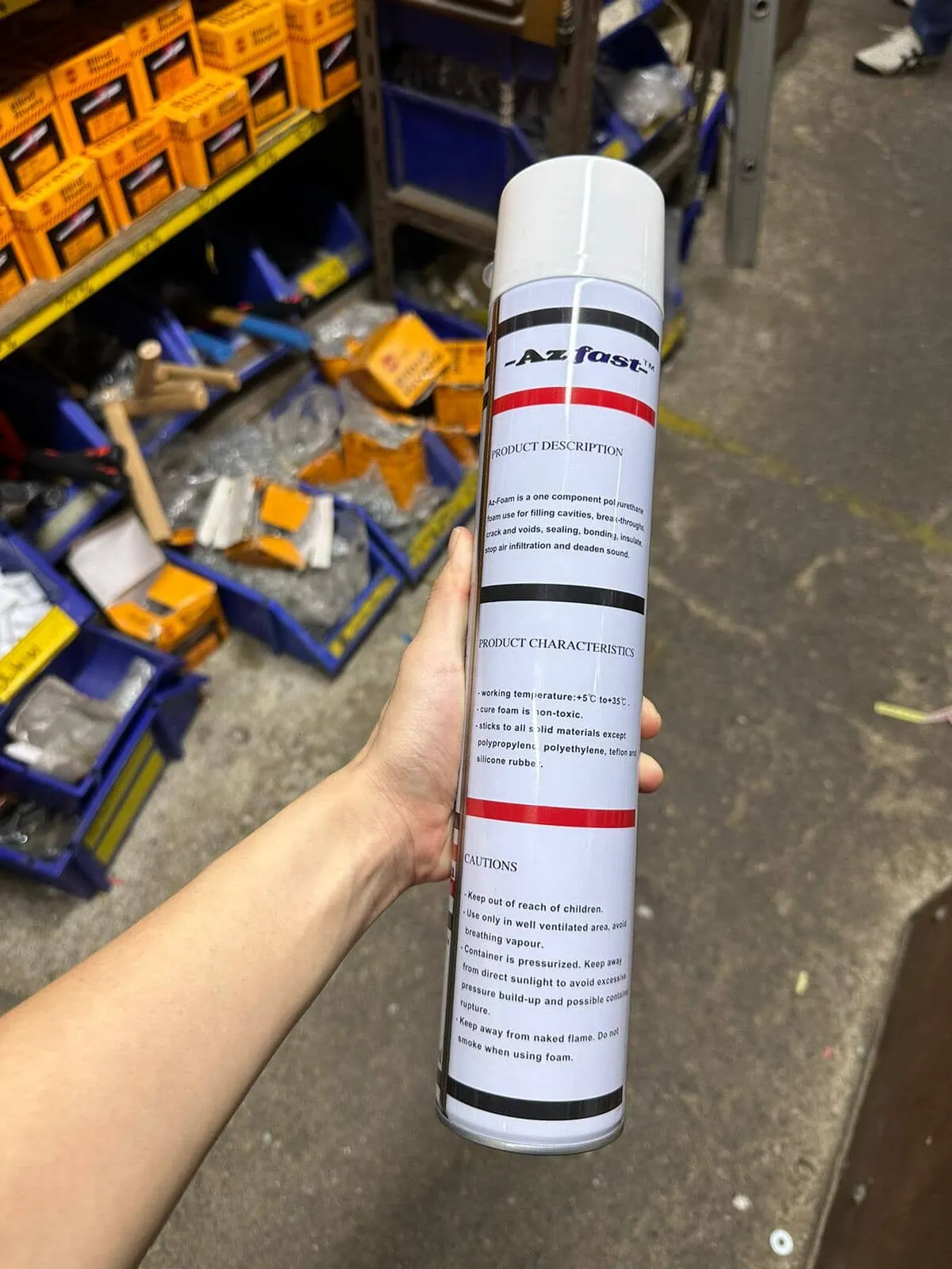 AZ Pu Foam 750ml (Manual Type)