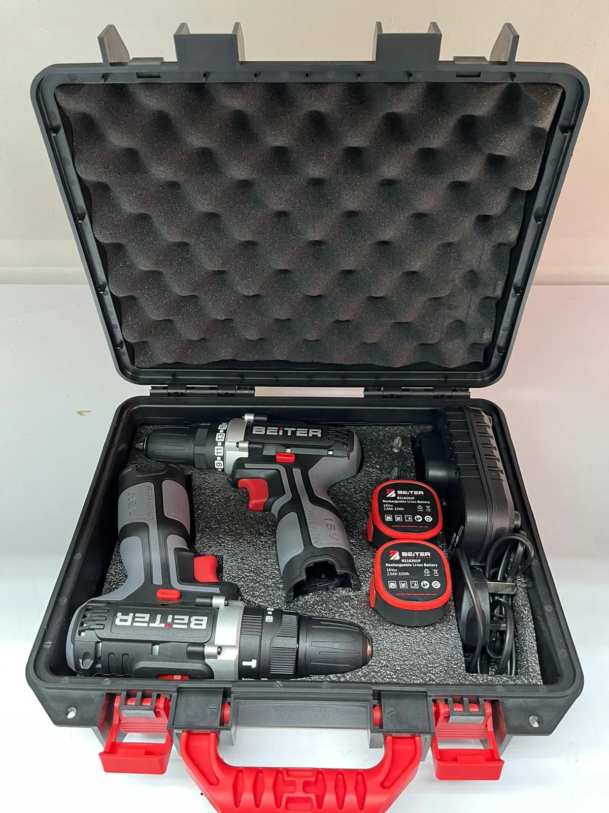 Beiter 16V 32 N.m Cordless Power Impact Driver Drill Two-Poexe Pack | Model : BT420-BTKIT05