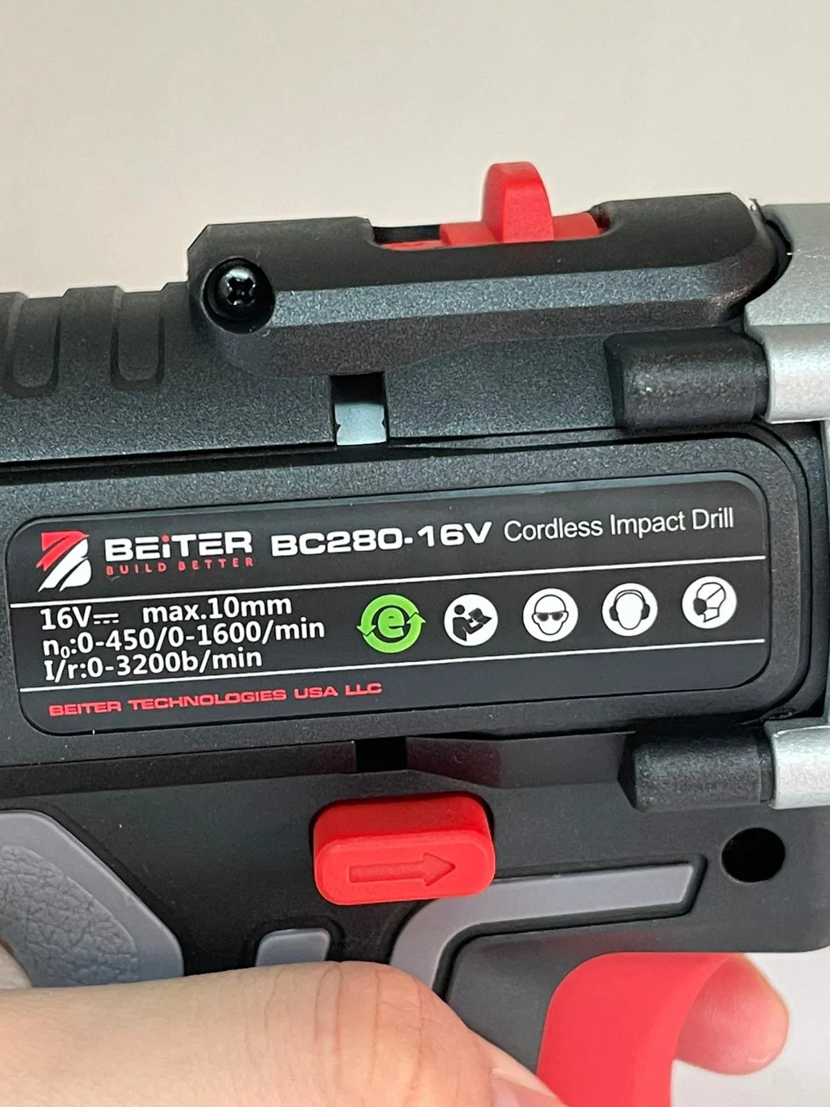 Beiter 16V 32 N.m Cordless Power Impact Driver Drill Two-Poexe Pack | Model : BT420-BTKIT05