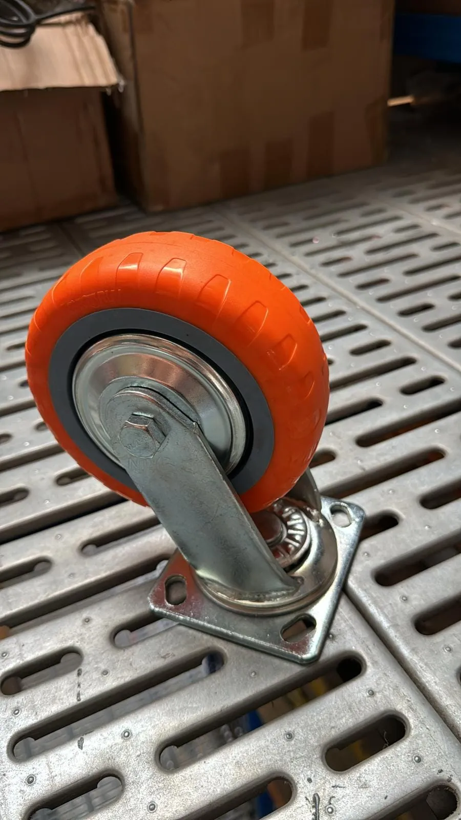 Best Run/OTS Orange PU Castor Wheel 4 5 6 8 | Model : C-OR