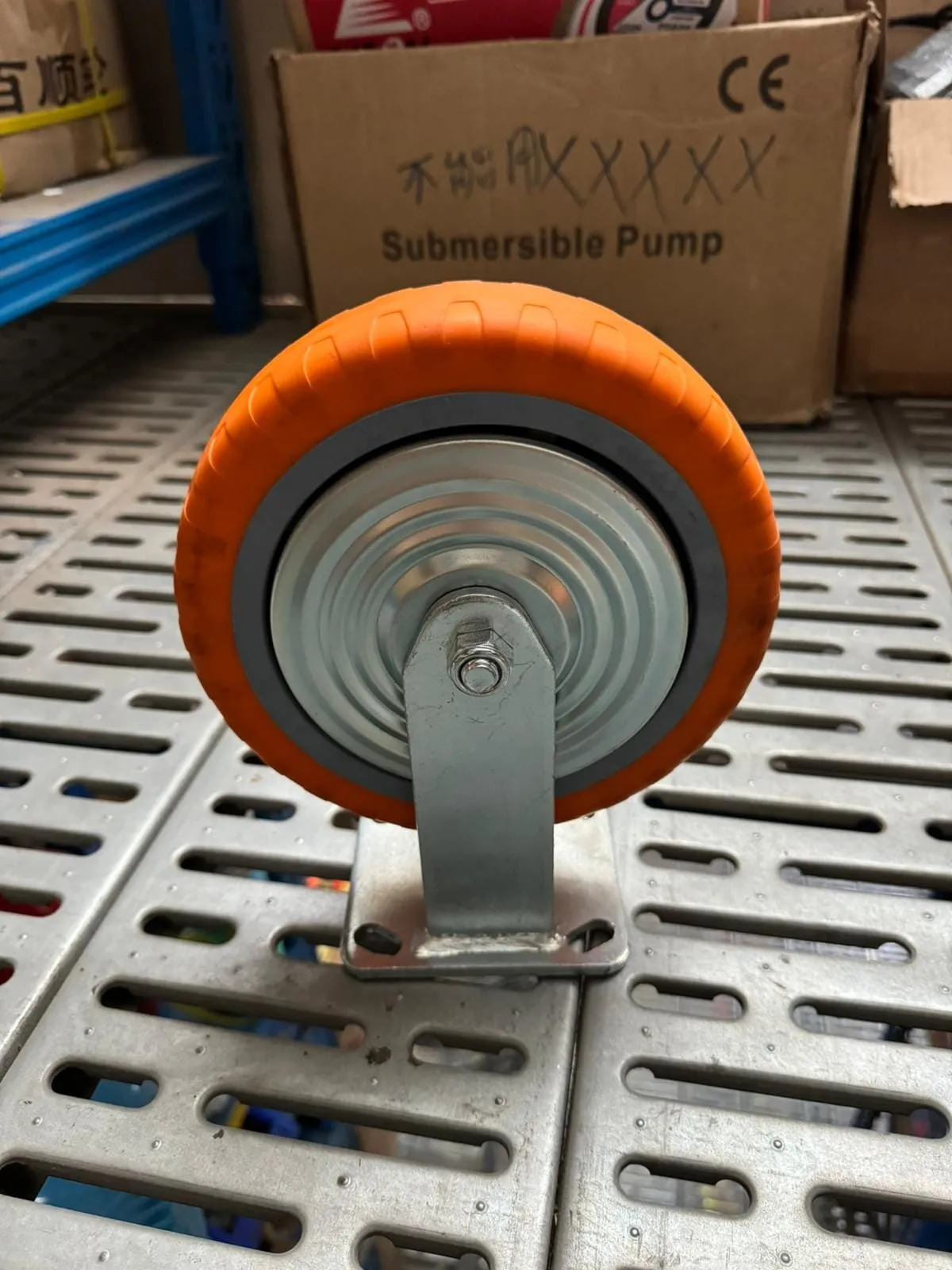 Best Run/OTS Orange PU Castor Wheel 4 5 6 8 | Model : C-OR