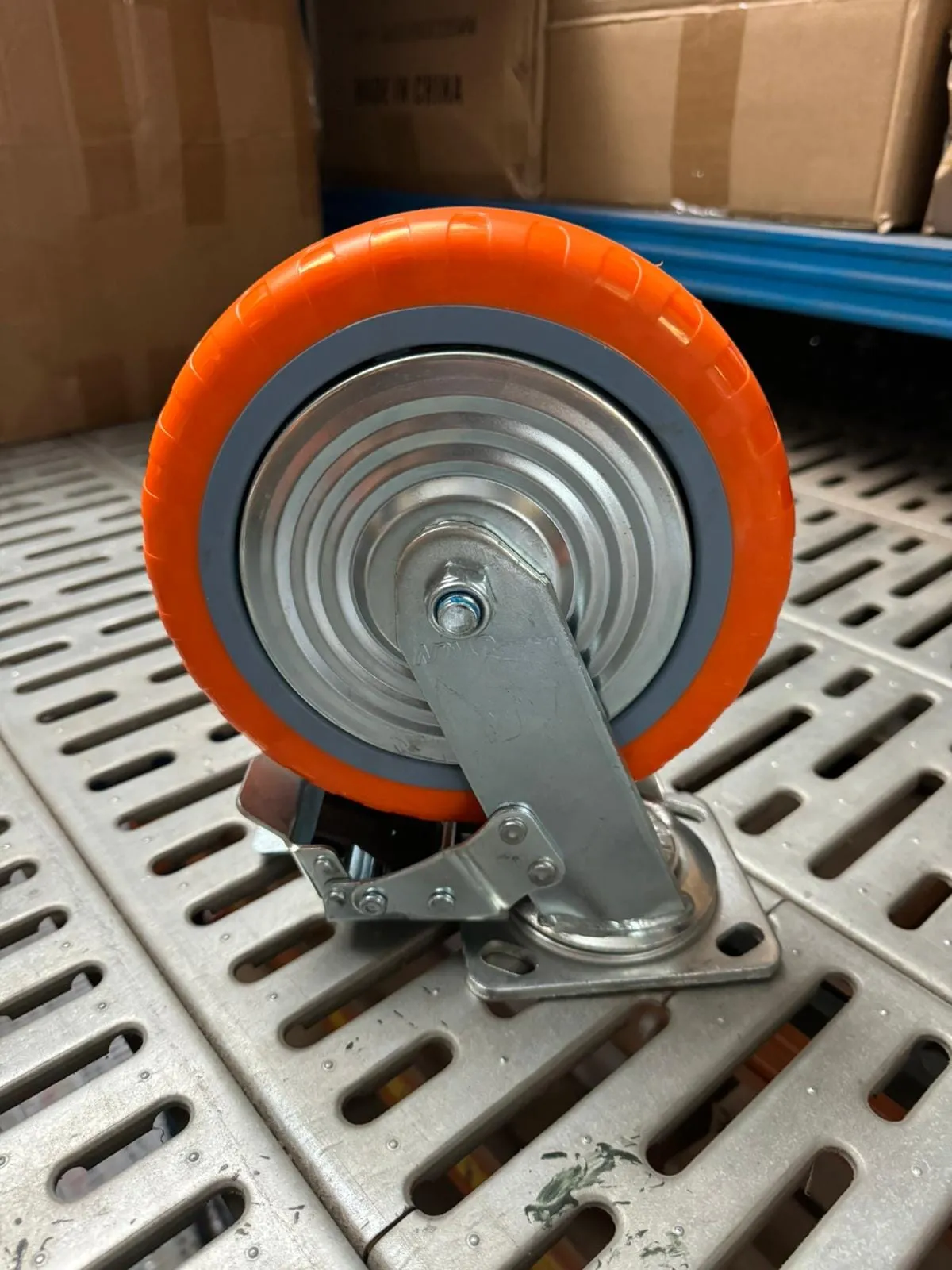 Best Run/OTS Orange PU Castor Wheel 4 5 6 8 | Model : C-OR