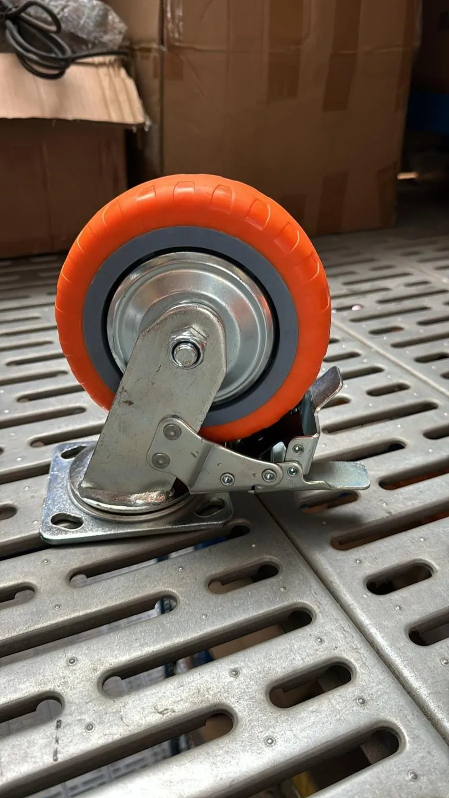 Best Run/OTS Orange PU Castor Wheel 4 5 6 8 | Model : C-OR