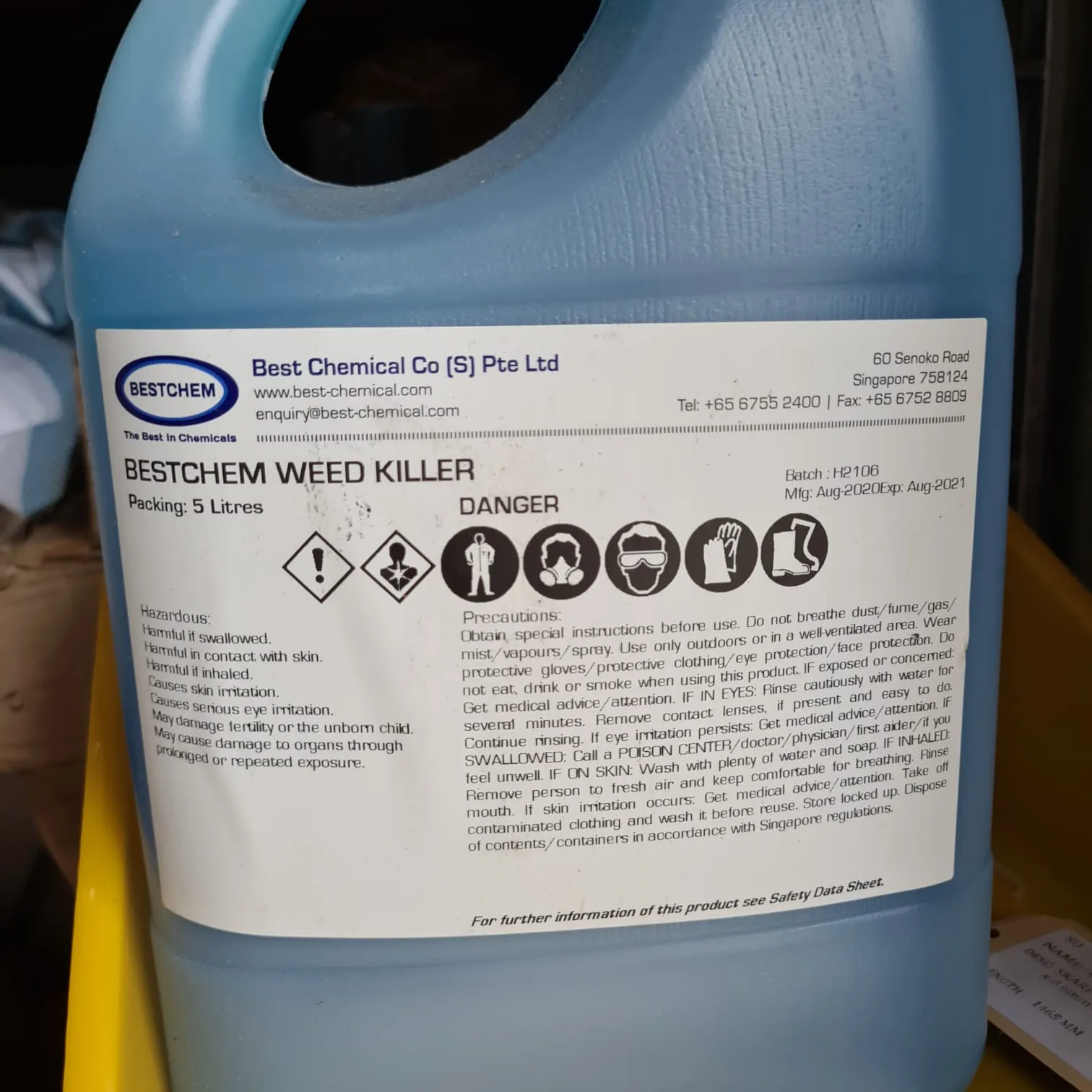 Bestchem Weed Killer 4L | Model : BWK-4L