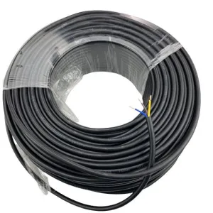 Black PVC Cable 3C x 70(1.5) 35m (Not Suitable for Home Use. For Export Use Only) | Model : CAB-B3070