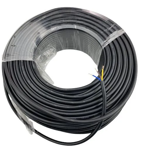 Black PVC Cable 3C x 70(1.5) 35m (Not Suitable for Home Use. For Export Use Only) | Model : CAB-B3070