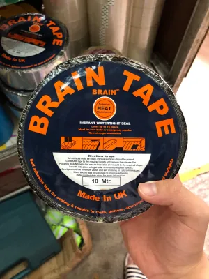 Brain Aluminium Tape 2 (50mm) x 10m | Model :