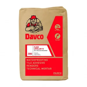 Davco Self Levelling Floor Leveller Compound No.15 20kg | Model : DAVCO-FL15
