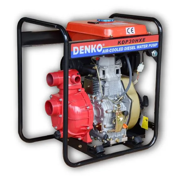 Denko 3 Diesel Water Pump With Electric Start C/W Ns40 Battery | Model : WP-KDP30HXE