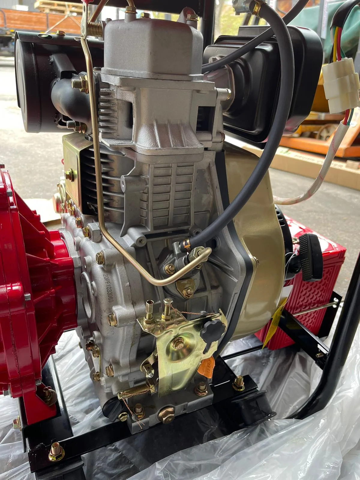 Denko 3 Diesel Water Pump With Electric Start C/W Ns40 Battery | Model : WP-KDP30HXE