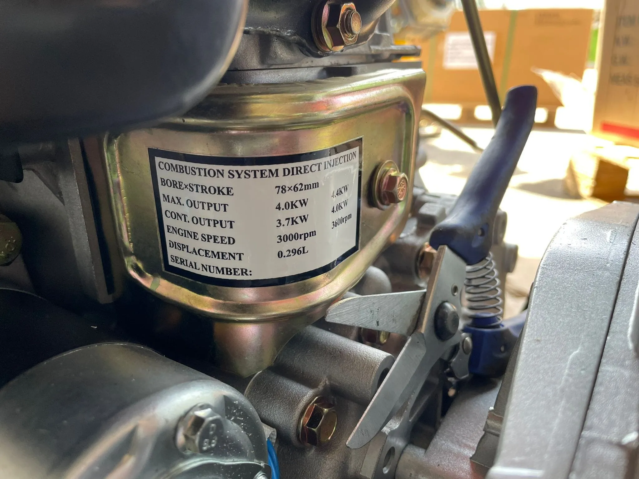 Denko 3 Diesel Water Pump With Electric Start | Model : KDP30XE