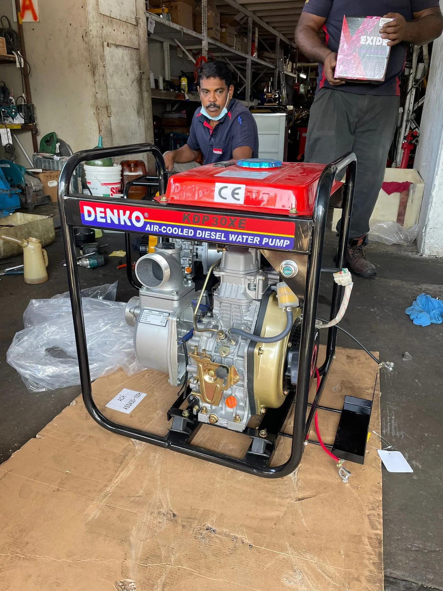 Denko 3 Diesel Water Pump With Electric Start | Model : KDP30XE