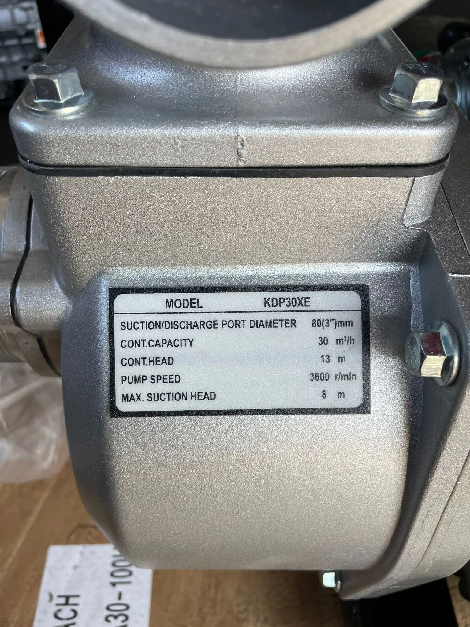 Denko 3 Diesel Water Pump With Electric Start | Model : KDP30XE