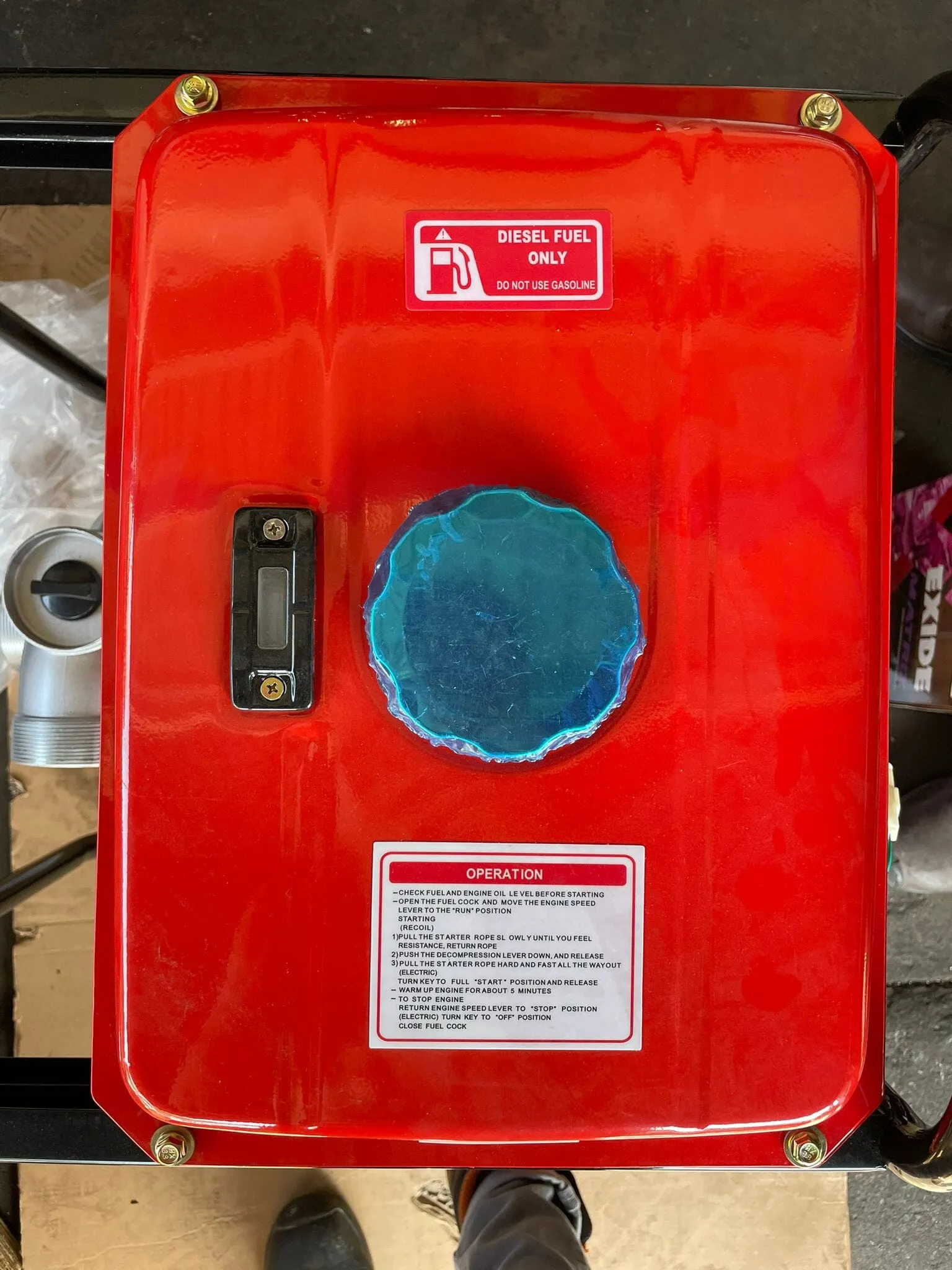 Denko 3 Diesel Water Pump With Electric Start | Model : KDP30XE
