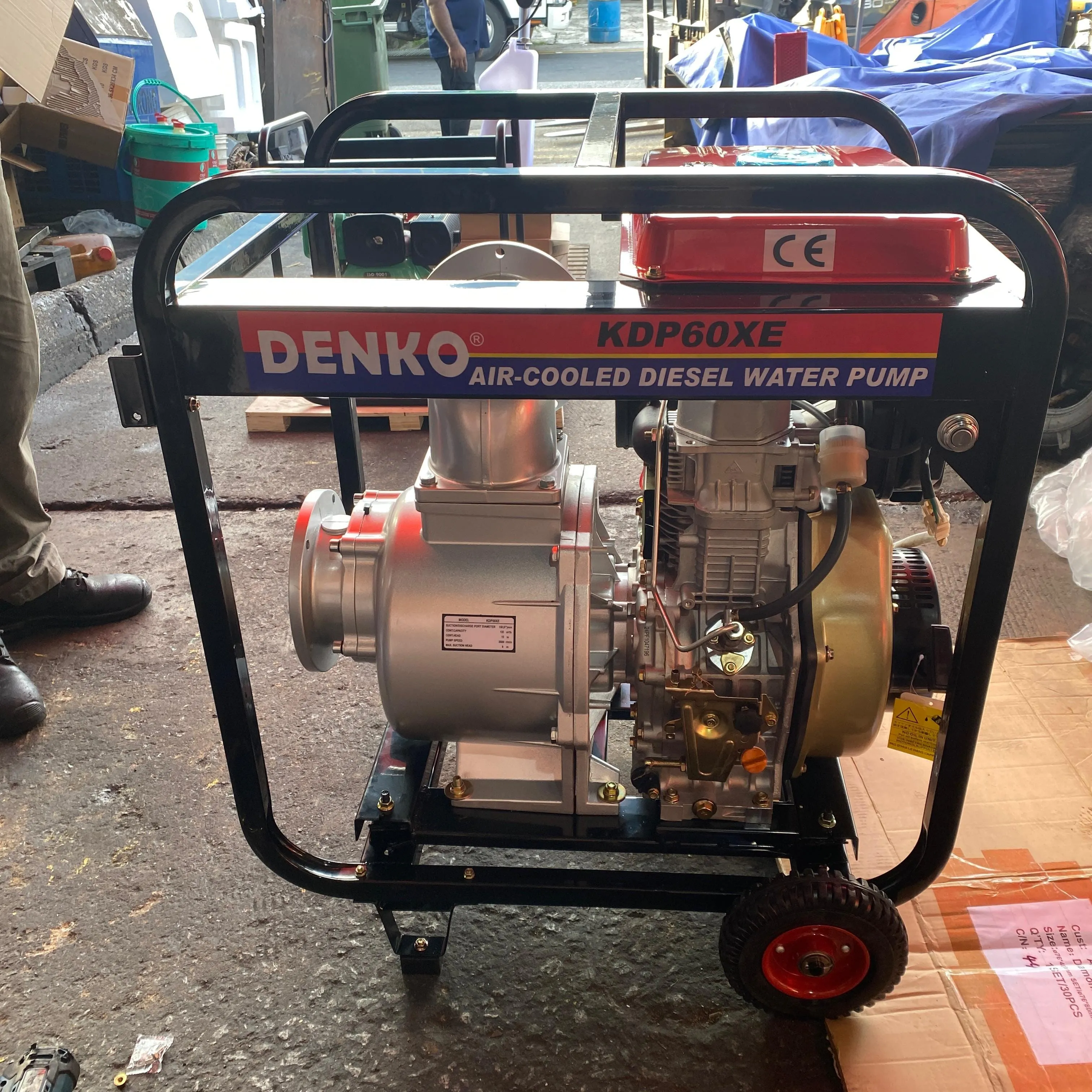 Denko Diesel Water Pump 6 C/W NS40 Battery | Model: KDP60XE