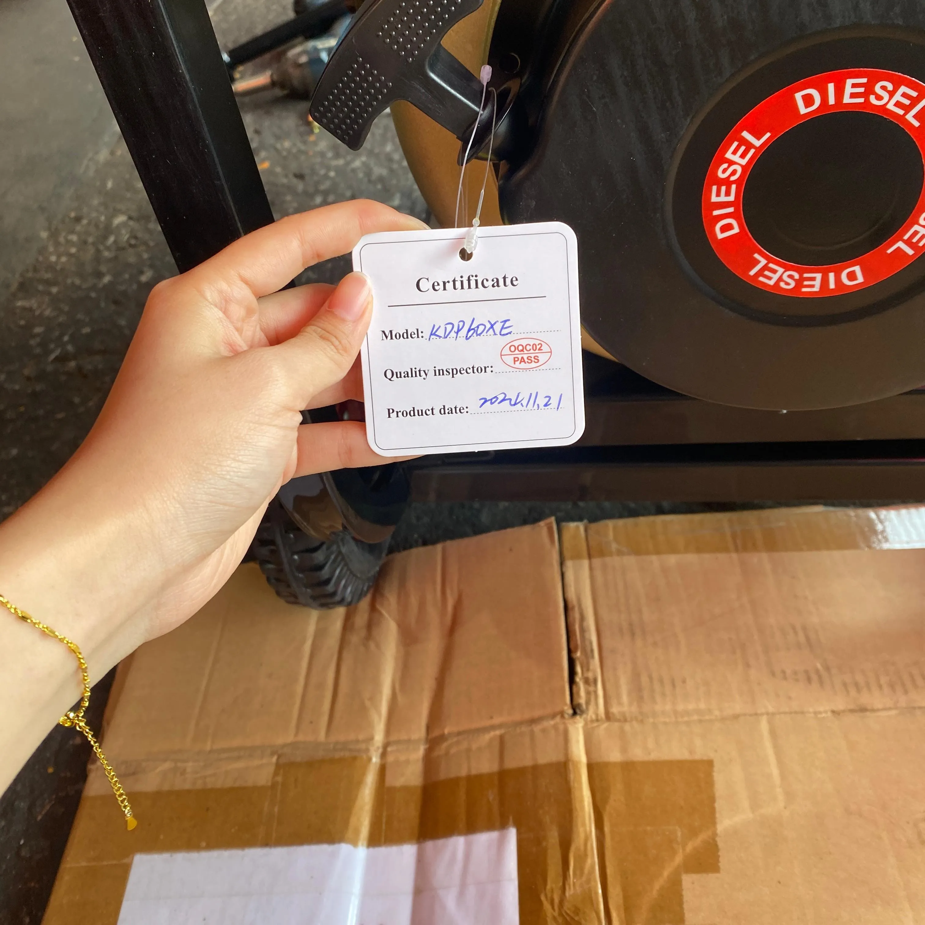 Denko Diesel Water Pump 6 C/W NS40 Battery | Model: KDP60XE