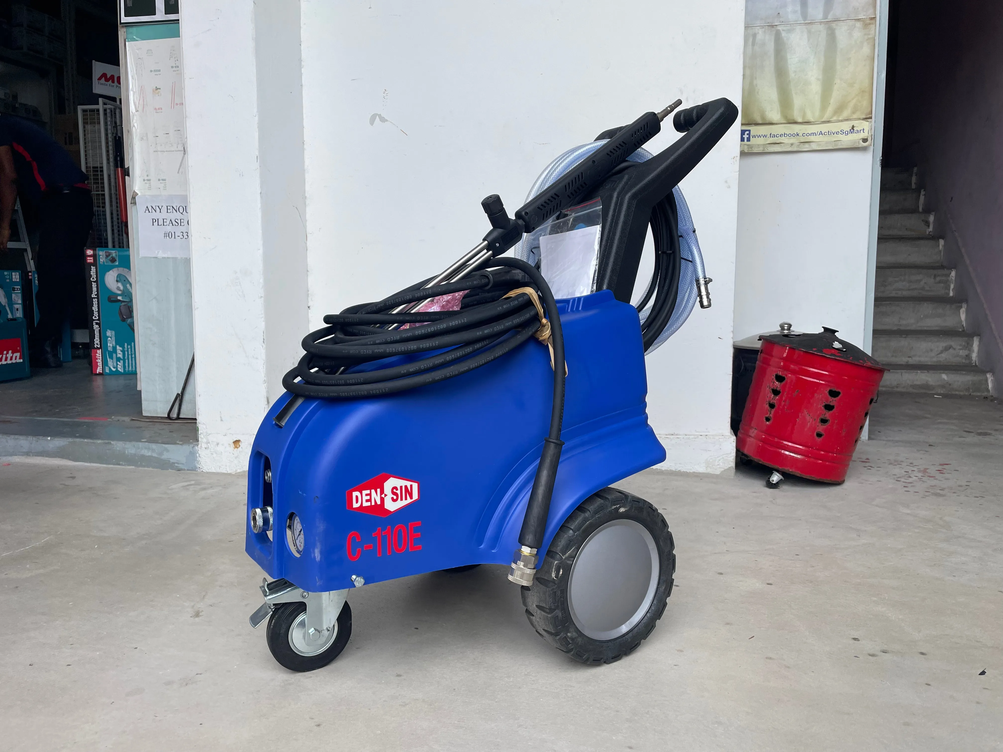 Densin (C110E) Hp Cleaner With 30M Pressure Hose | Model : C110E 30M