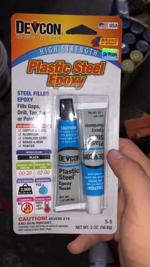 Devcon S-5 Plastic Steel Epoxy 2 Oz | Model : DEVCON-S5