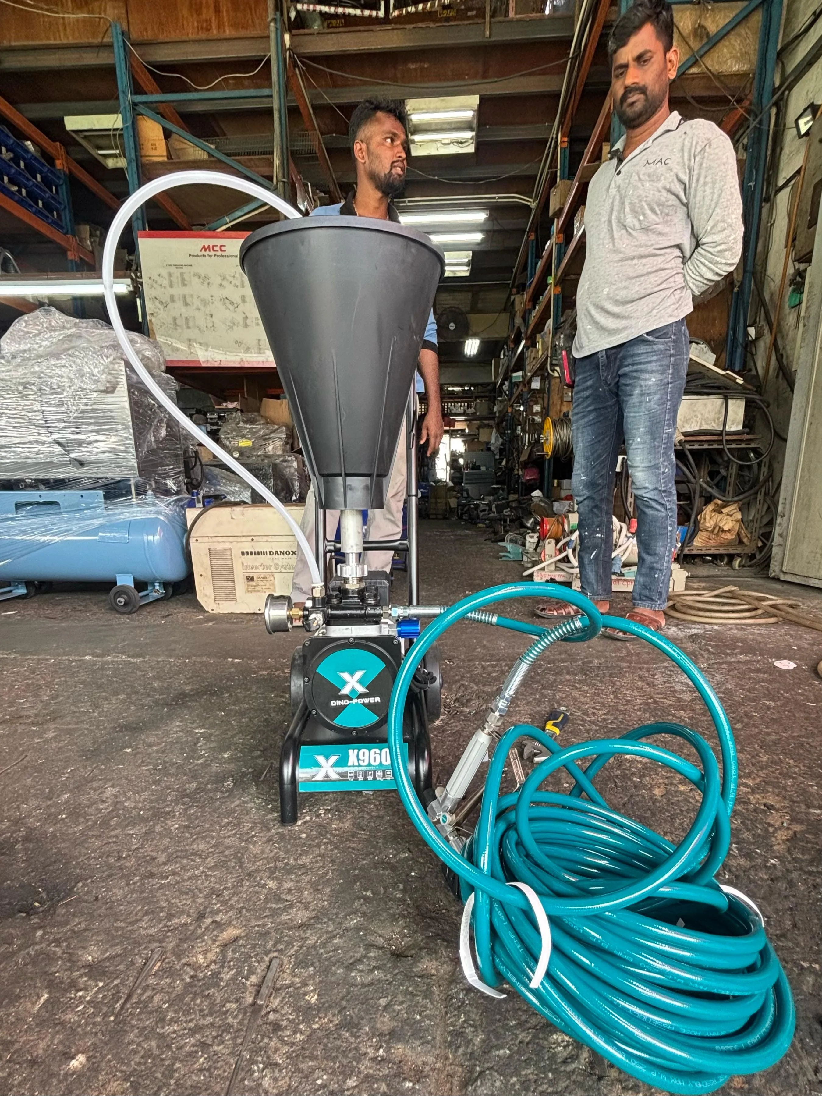 Dino-Power 1600W 220 Bar Electric Diaphragm Airless Paint Sprayer | Model : AS-DP-X960C