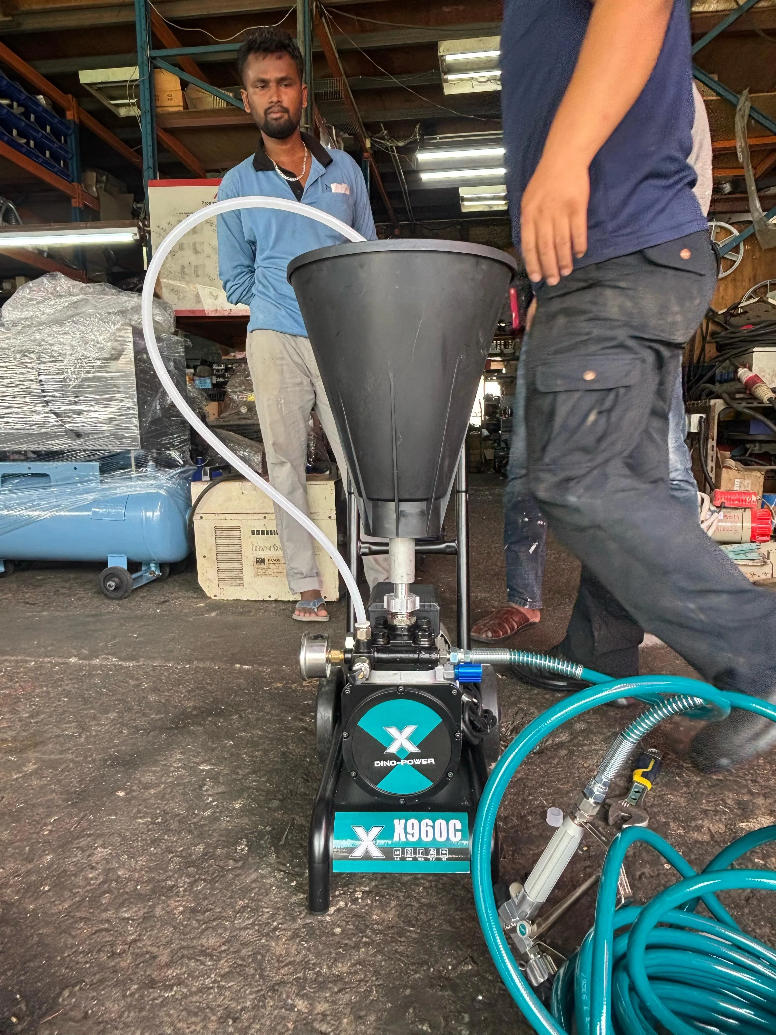 Dino-Power 1600W 220 Bar Electric Diaphragm Airless Paint Sprayer | Model : AS-DP-X960C
