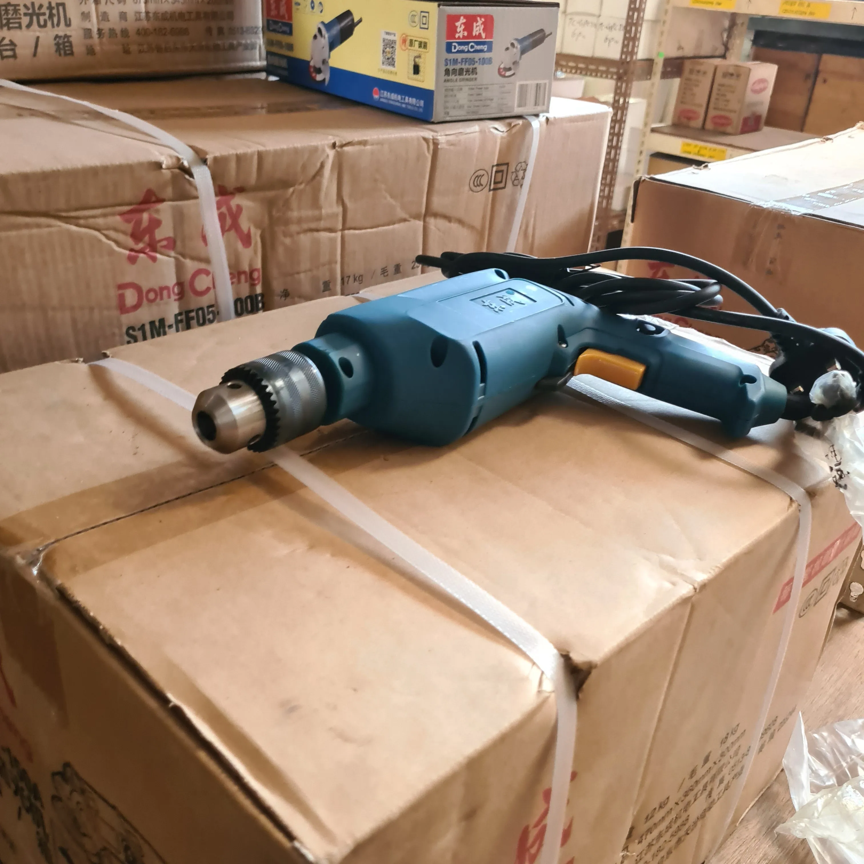 Dong Cheng Impact Drill Set 1/2 230V (Combo Kit) (NO WARRANTY) | Model : D-DZJ02-13