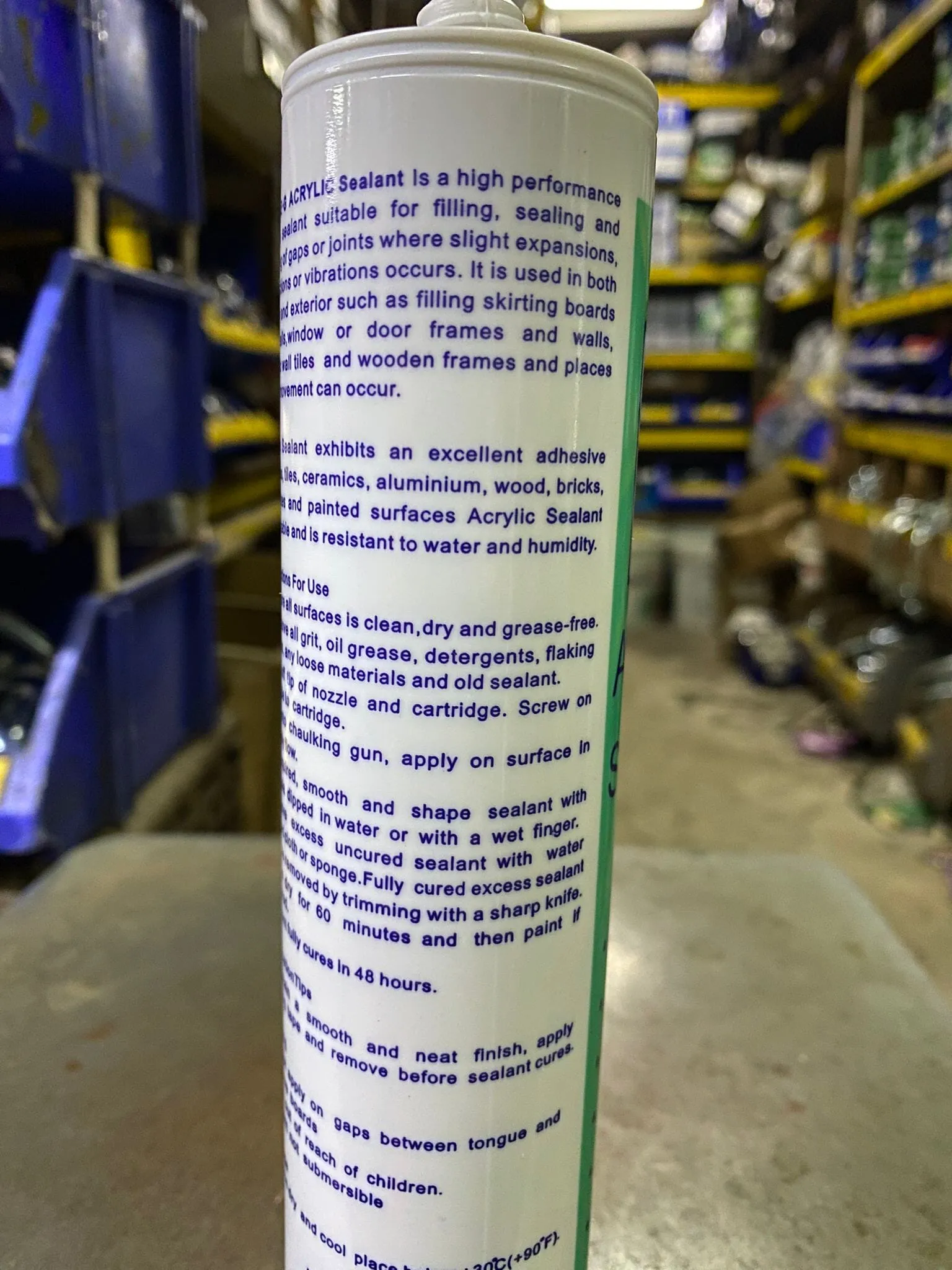 Double-g acrylic sealant | Model : SIL-A-DG