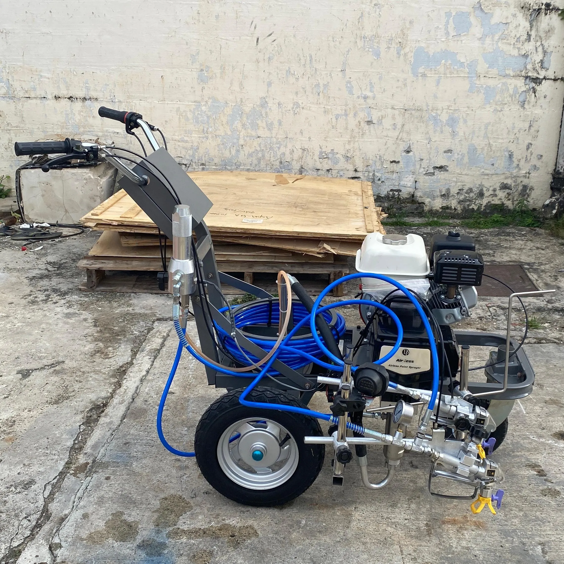 DP Airless Road Line Paint Marking Marker Sprayer | Model : AS-DP-6335L