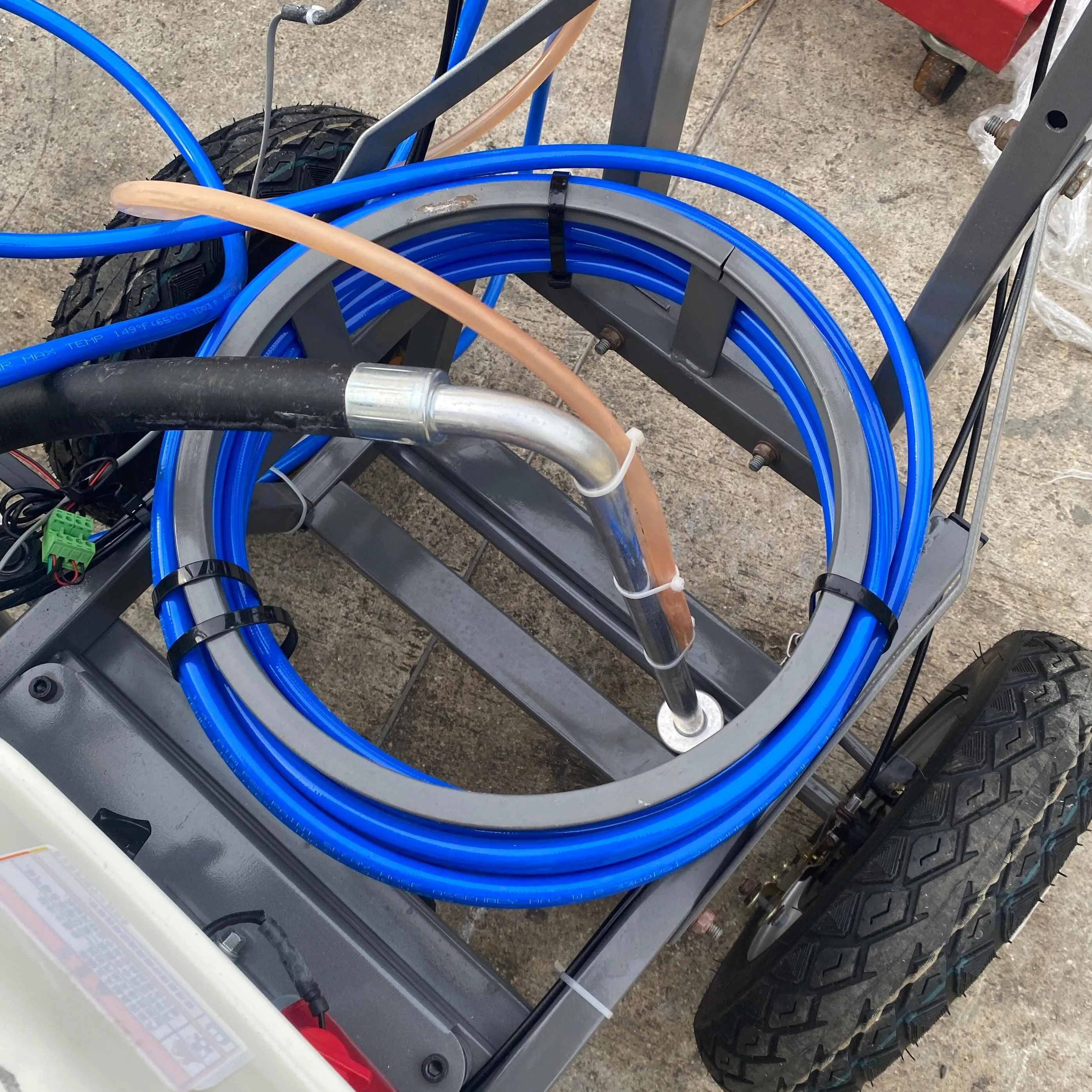 DP Airless Road Line Paint Marking Marker Sprayer | Model : AS-DP-6335L