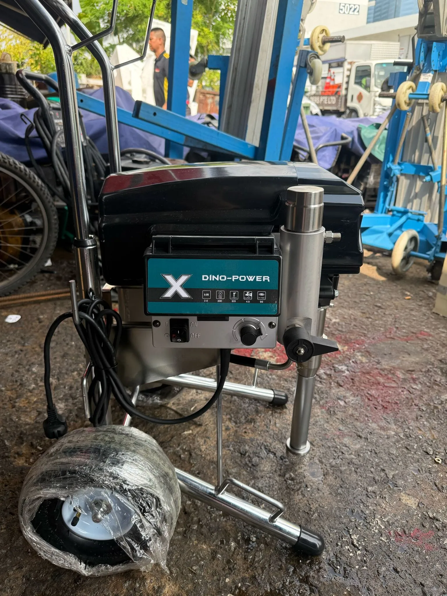 DP X45 Airless Paint Sprayer 4.5L/Min 210 Bar 2000W Brushless Motor | Model: AS-DP-X45