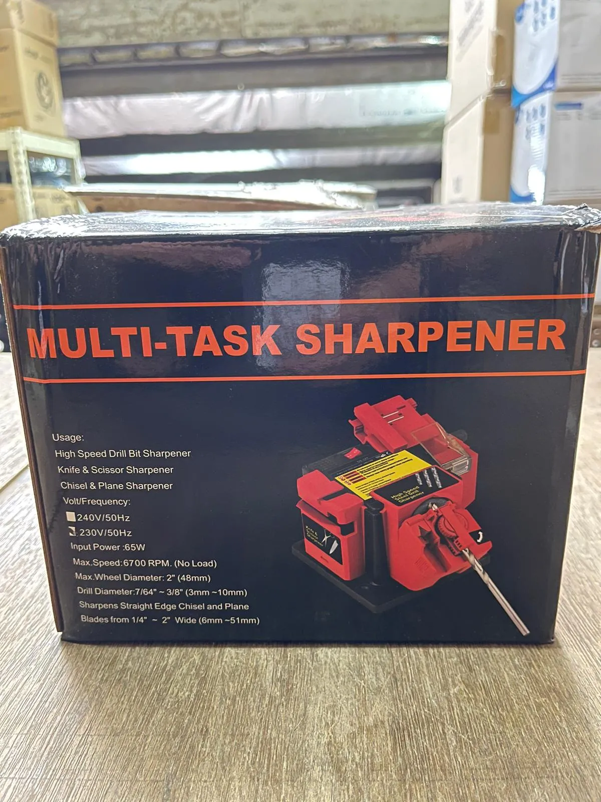 Drill Bit 230V Sharpener 3Mm-10Mm 50Hz | Model : SC2004B