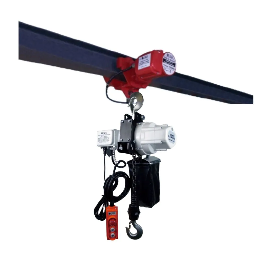Duke Electric 6m Chain Hoist 1000kg with Trolley | Model : WIN-DU903 DU102C