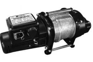 Duke Winch 230V. 300Kg . 5mm x 45m Electric Compact Wire Rope Winch (For Light Duty Use Only) | Model : WIN-DU300S