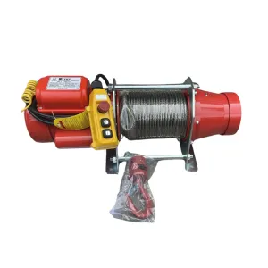 Duke Winch 230V. 500Kg 8mmx60m  Electric Wire Rope Winch | Model : WIN-DU210