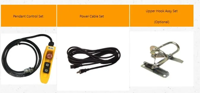 Duke Winch 230V . 500kg Electric Compact Wire Rope Winch (Light Duty Use Only)  | Model : WIN-DU500S