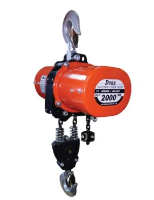 Duke Winch 415V. 2 Ton. 6m (2-Fall) Electric Chain Hoist | Model : WIN-DU906