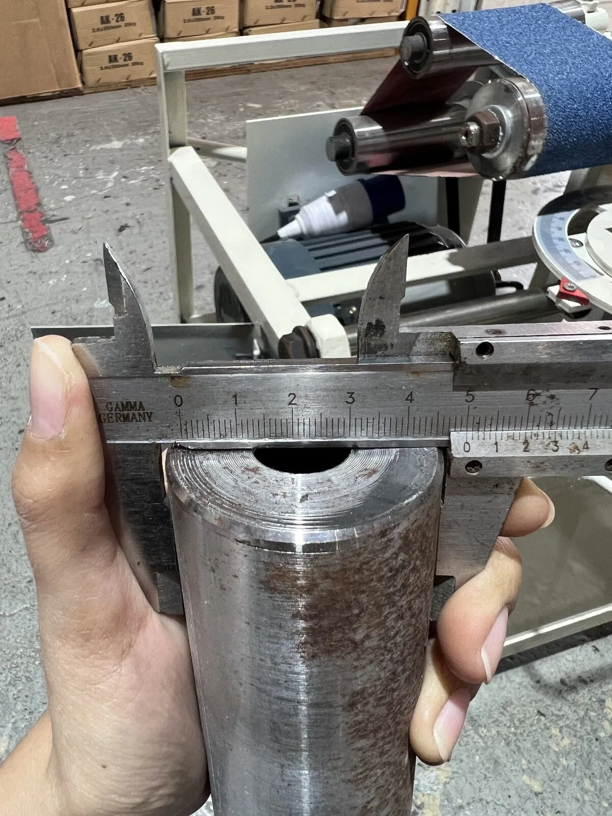 Electric Mini Pipe Beveling Machine For Stainless Steel Pipes Portable | Model : MOUONN-MINI