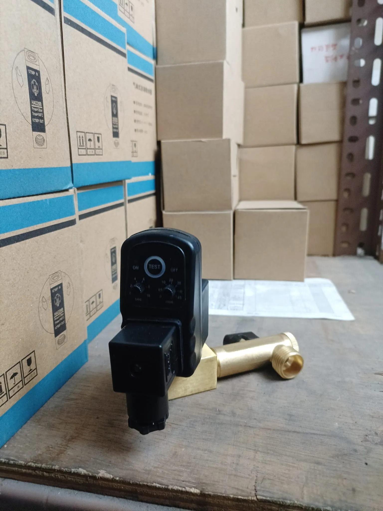 Electronic Timed Automatic Drain Valve for Air Receiver Tank | Model : AF-CS-728A