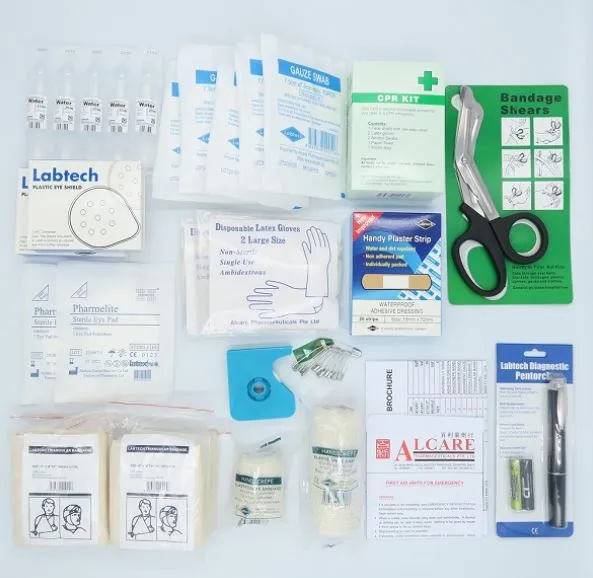 First Aid Box A with Contents (MOM Recommended) | Model : FAB-A