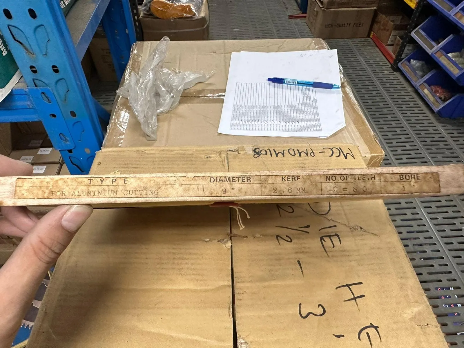 Fuji Alum Sawblade 9X80T | Model: SBA-F0980