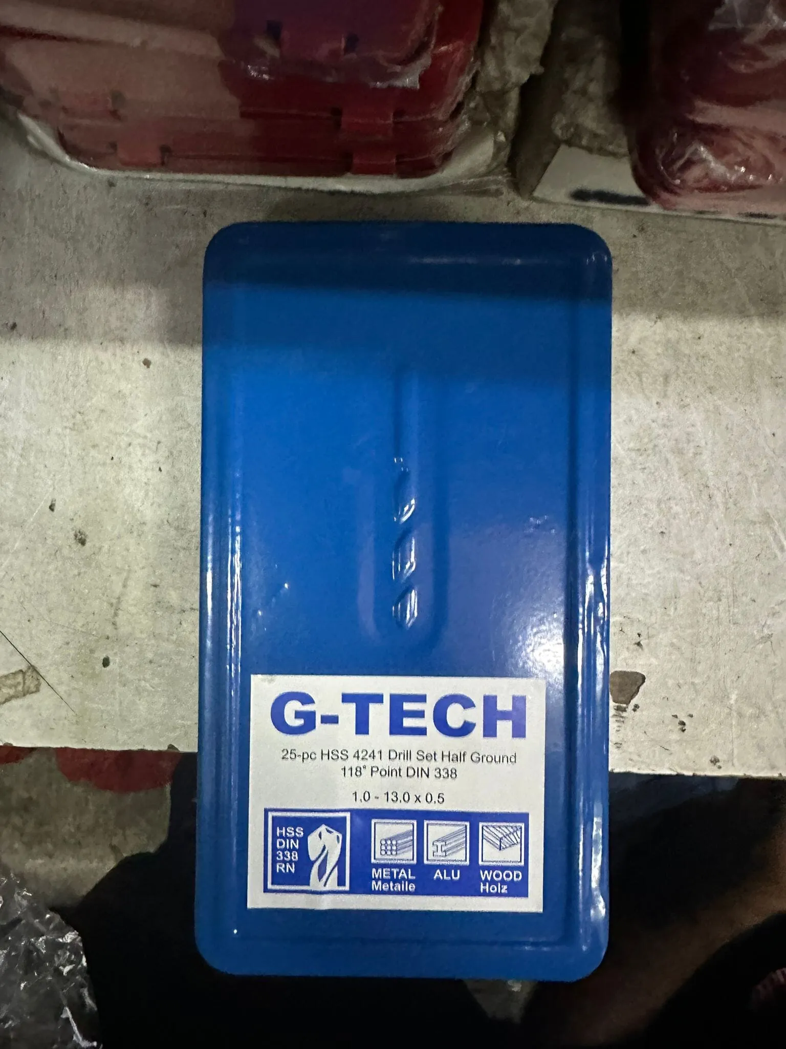 G-Tech 25Pc HSS Drill Bit Set 1.0-13X0.5Mm | Model : 096-90-M25