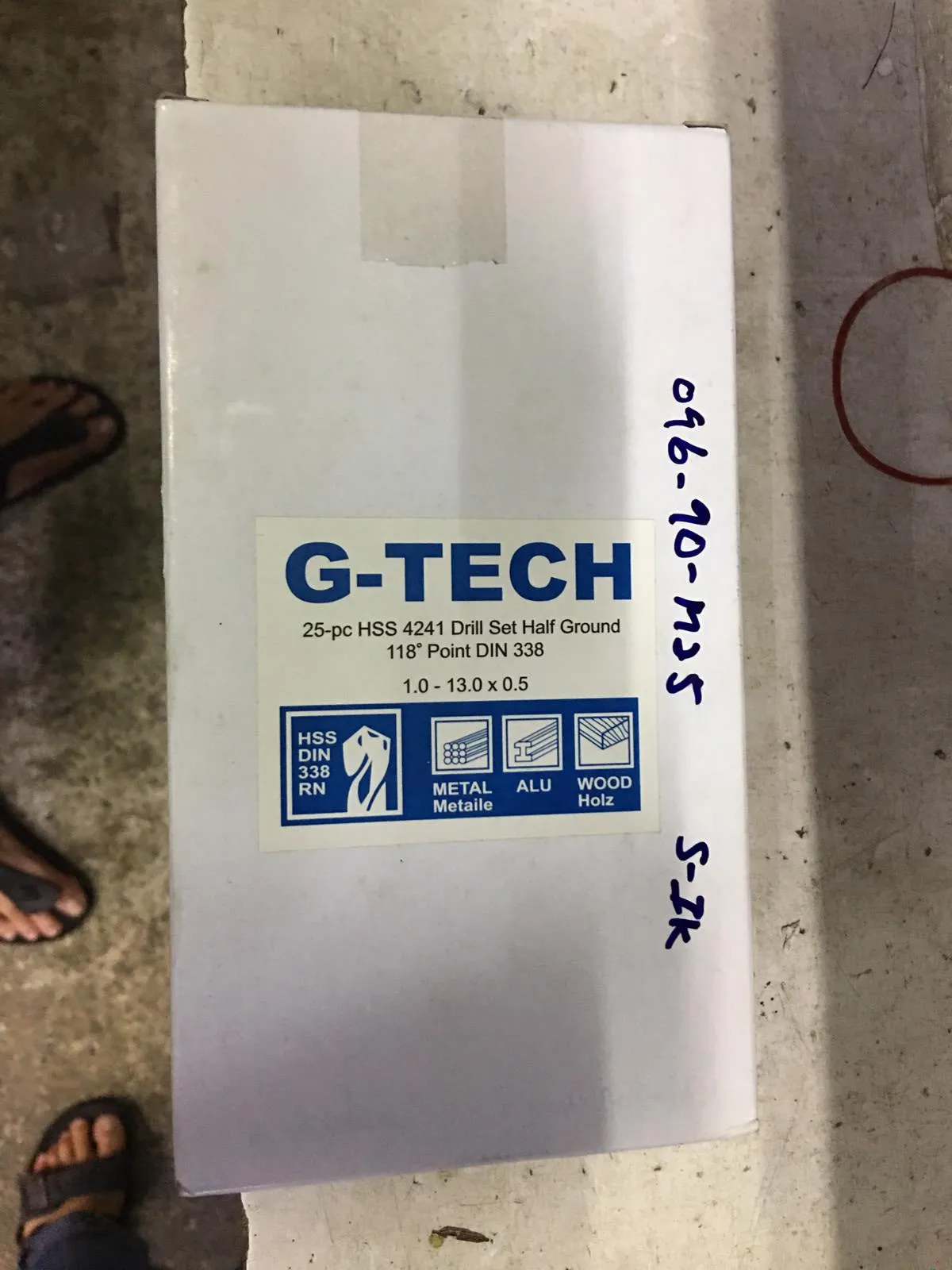 G-Tech 25Pc HSS Drill Bit Set 1.0-13X0.5Mm | Model : 096-90-M25