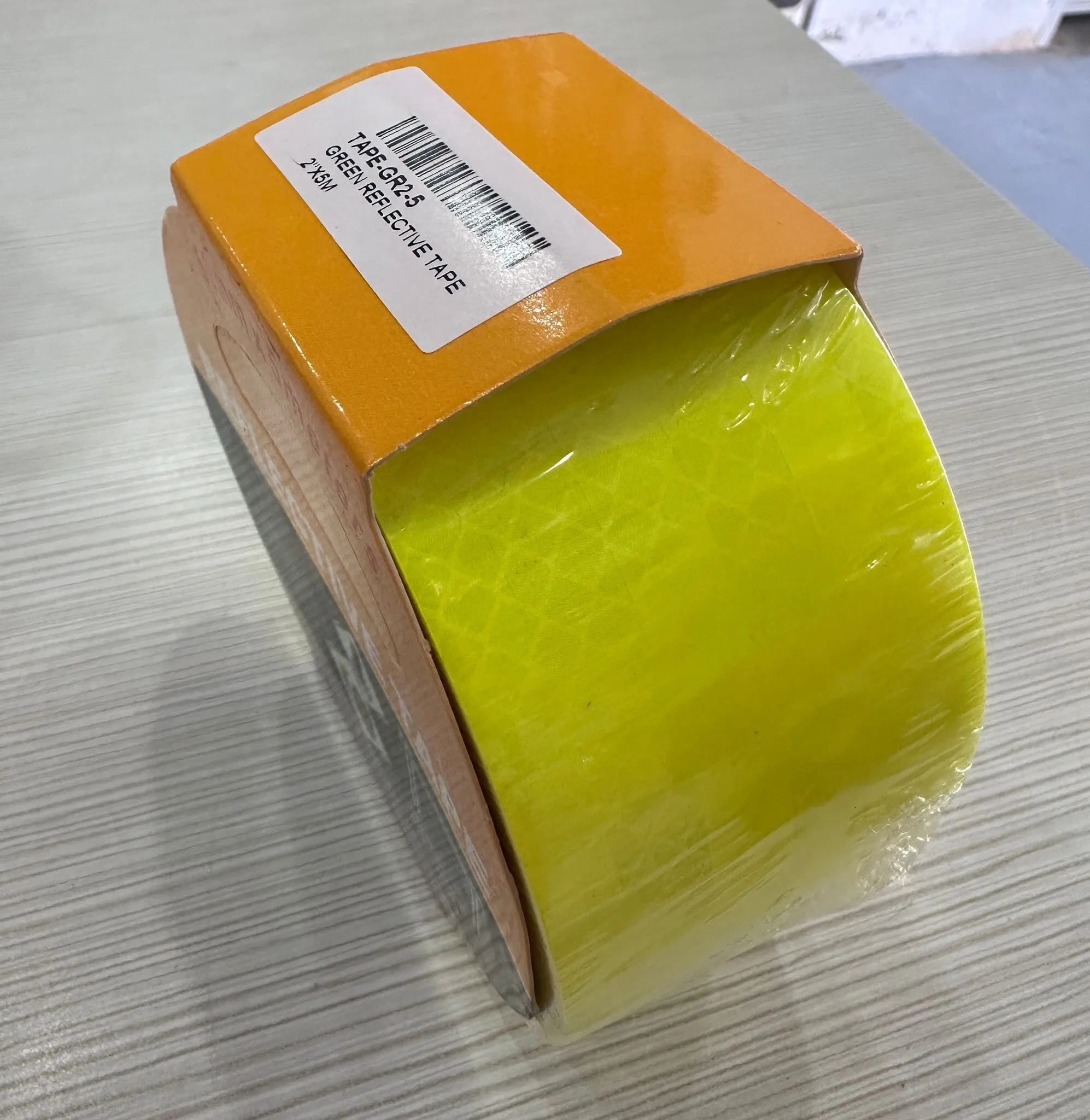 Green Reflective Tape 2X5M | Model : TAPE-GR2