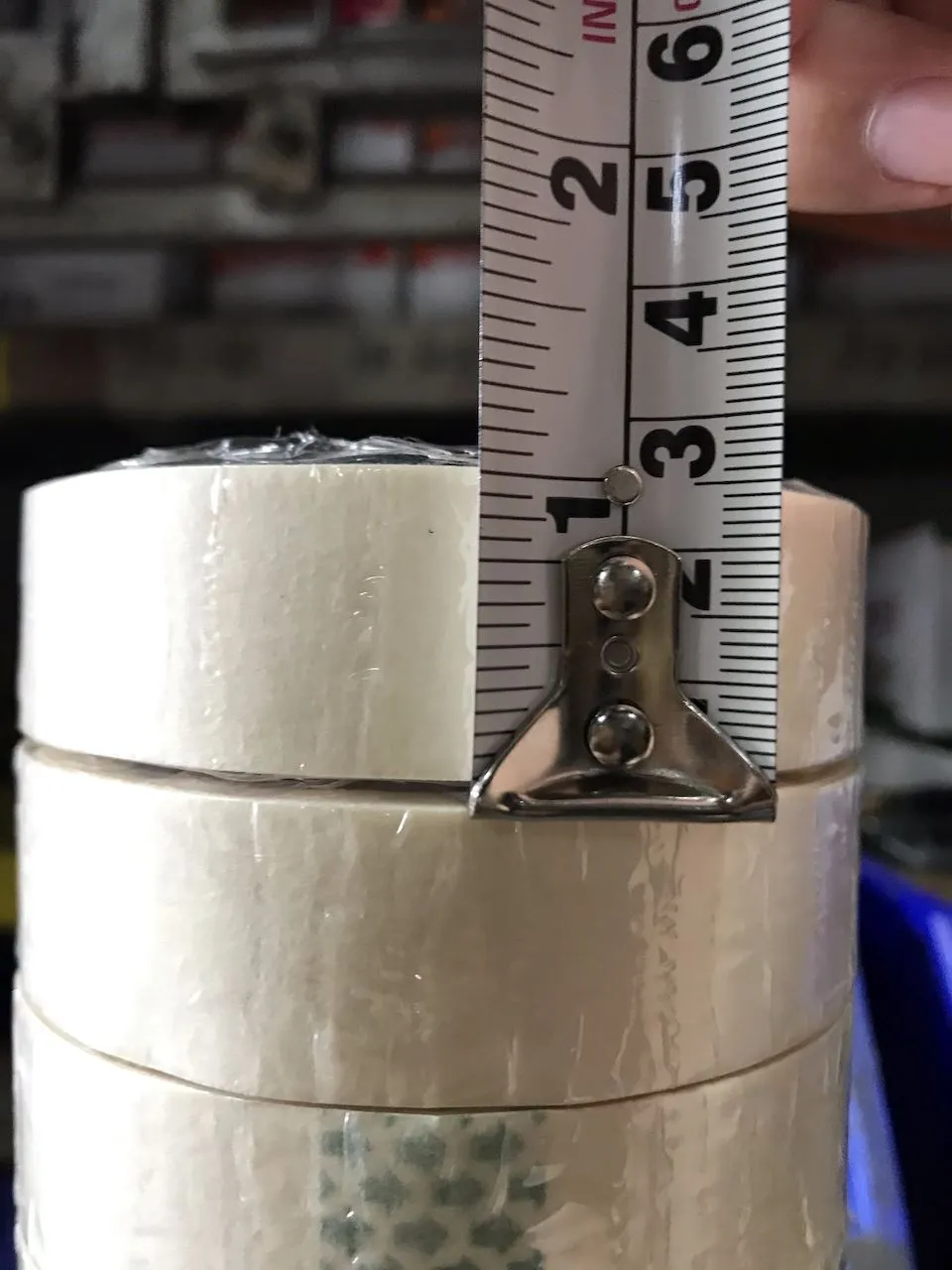 Hansman Masking Tape | Model: MT1-HM | Sizes : 1. 1-1/2. 2 (18 yards) | Price per piece