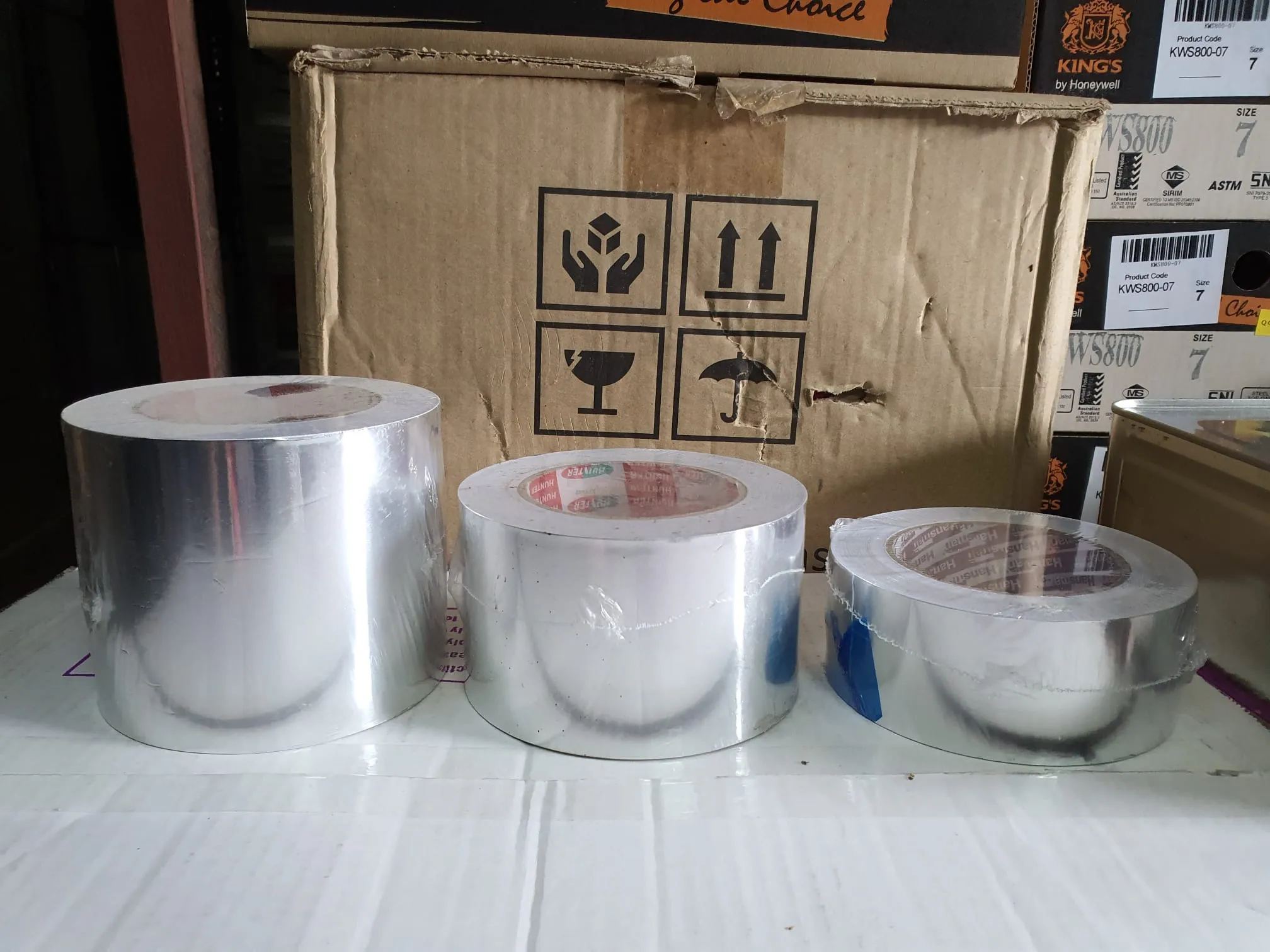 Hansman/Hunter 932 Aluminum Foil Tape (Adhesive Tape) | Model : TAPE-AFT