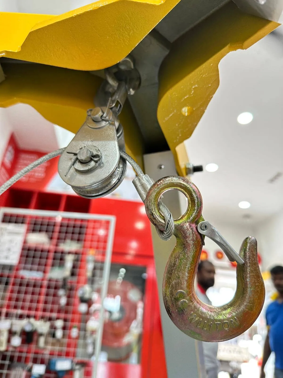 Haru Manhole Tripod Winch Set HD-240-20 Confined Space Rescue Tripod with Hand Wire Rope Winch 20m For 100kg  | Model: SB3-EN795